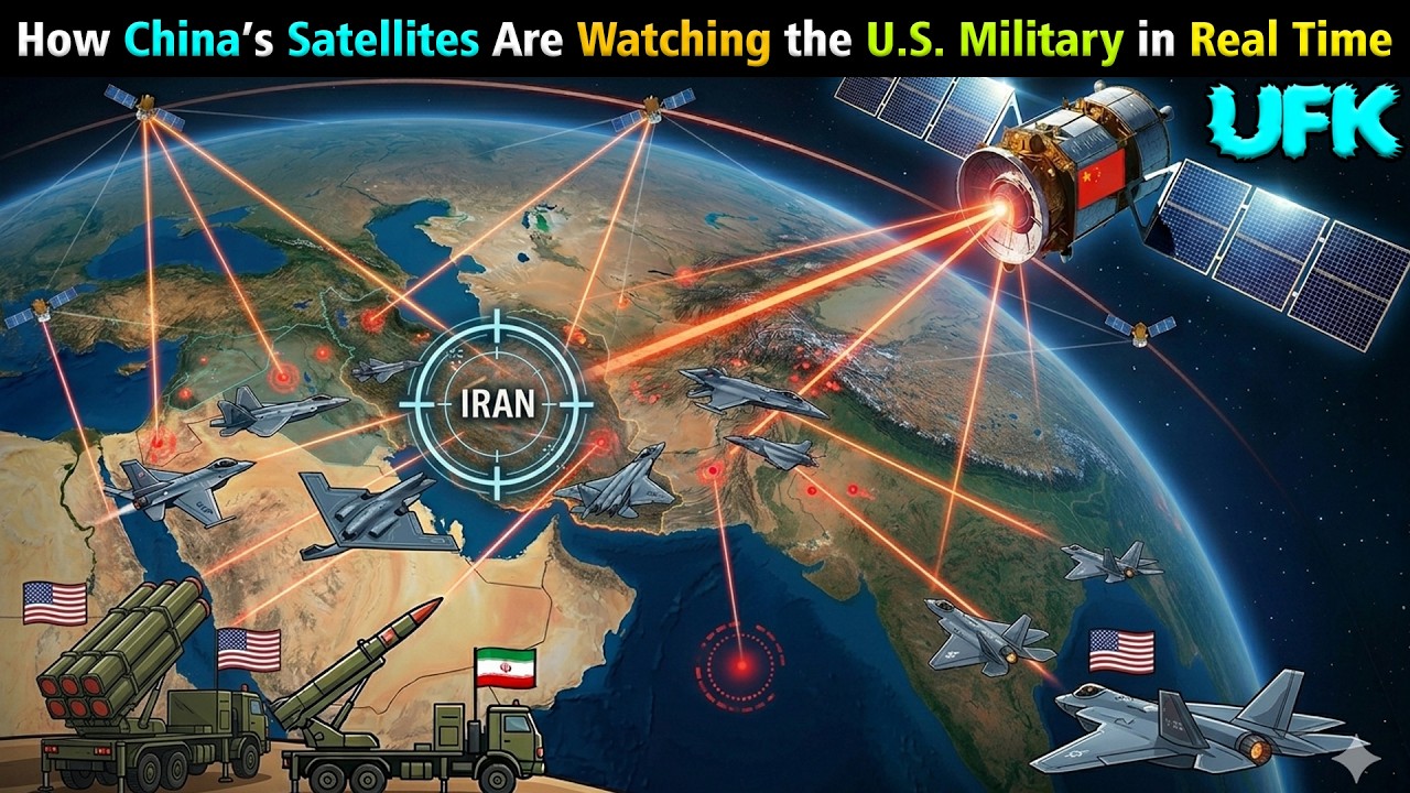 How Satellites Turn War Into Data: China Studying U.S. Military Tactics