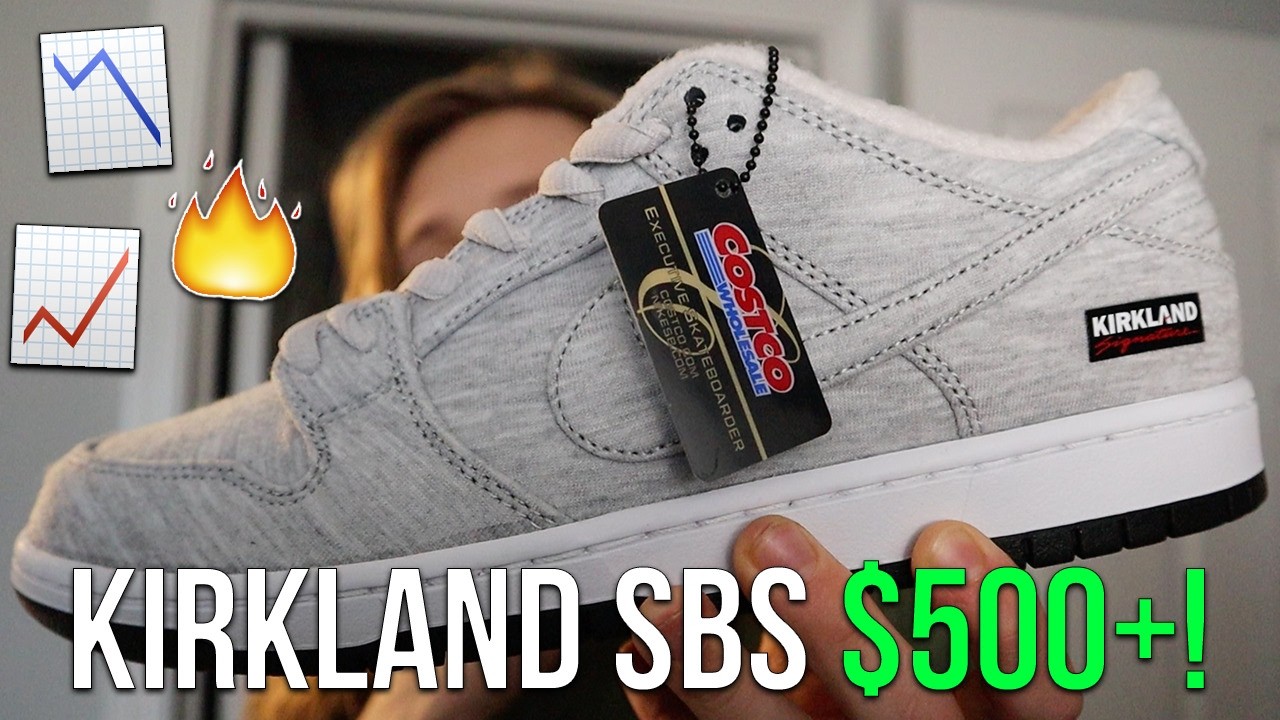 САМЫЕ РЕДКИЕ SB DUNK ГОДА 👀🔥? РАСПАКОВКА/ПРОГНОЗ ПЕРЕПРОДАЖИ KIRKLAND X NIKE SB DUNK LOW! (Купить...