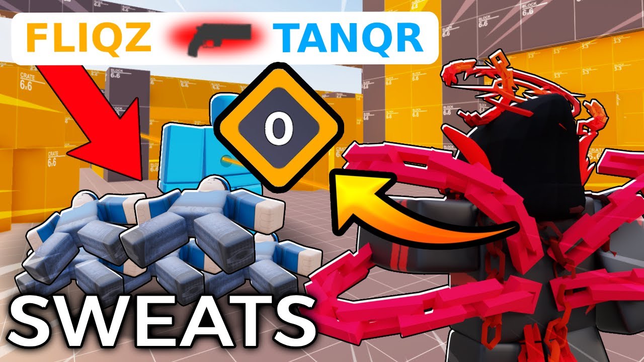 How I DESTROYED Everyone With ORANGE Team In Roblox Arsenal