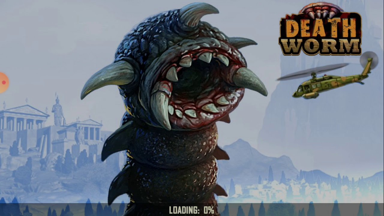 Death worm:new update-mod/unlocked All The worm new enemy and new level or new worm.