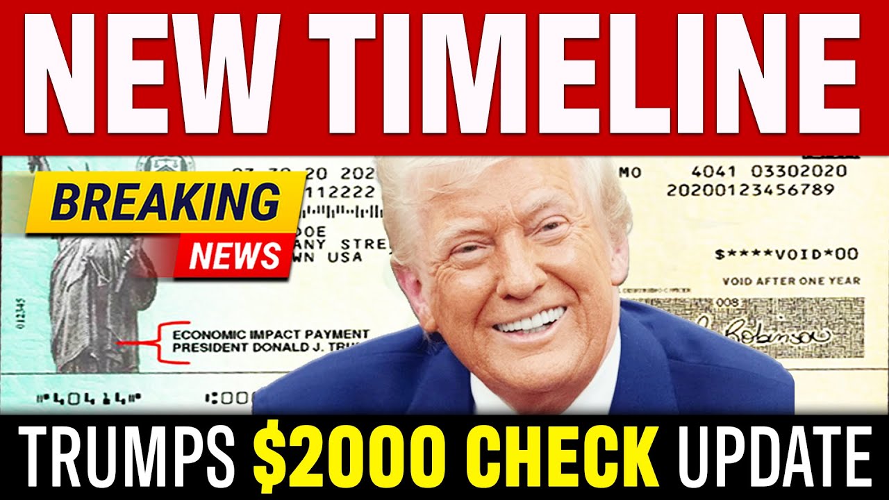 Трамп подписал законопроект! Новый график выплаты стимулирующих чеков на 2000 долларов | Президен...