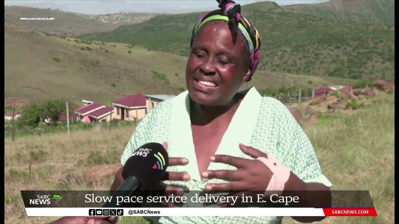 Qumbu residents say service delivery continues to move at a snail's pace