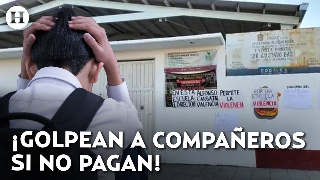 ¡Niños cobran piso en escuela! Denuncian a menores de 8 años por extorsión en primaria de Chalco