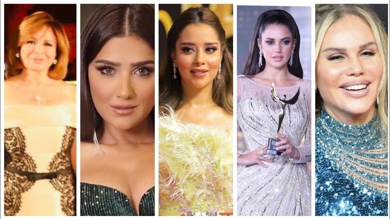 اطلالات النجمات في #مهرجان_الفضائيات_العربية بلقيس،درة،نيكول،الهام،مي،جميلة و روجينا مع باتريك خليل