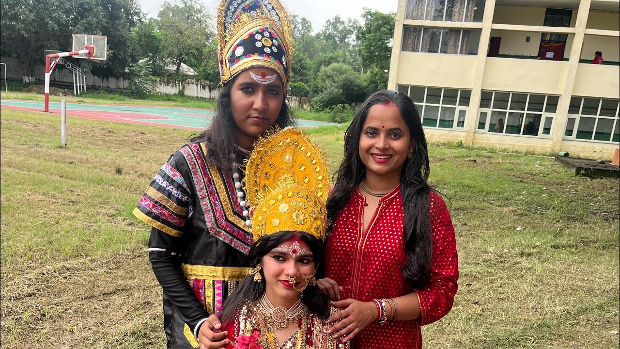 नारीशक्ति पर स्कूल ड्रामा 🏆🎊🔱  जीत पक्की 