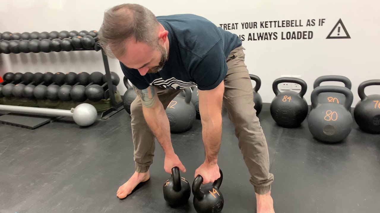 Advanced Double Kettlebell Armor Building Complex