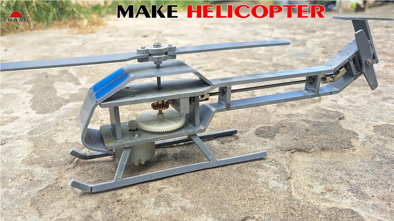 Diy Helicopter with dc motor