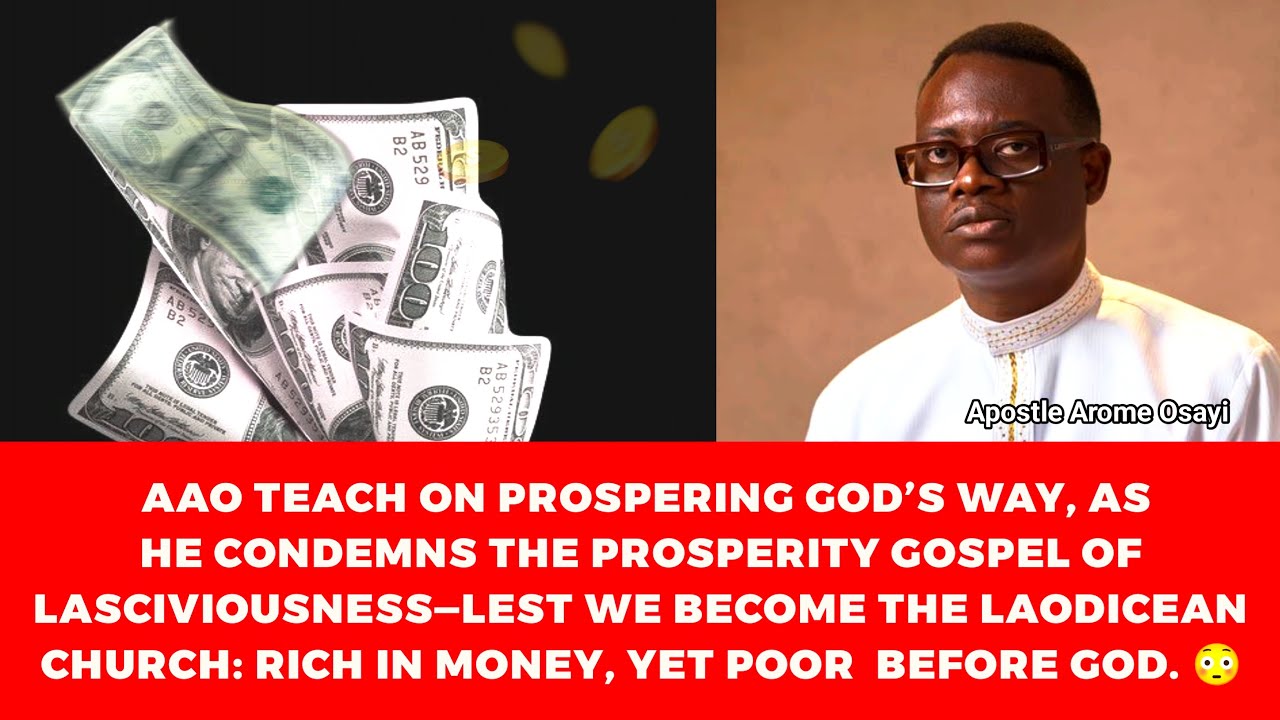 AAO on True Prosperity: God’s Way vs the Prosperity Gospel | Laodicean Church Warning
