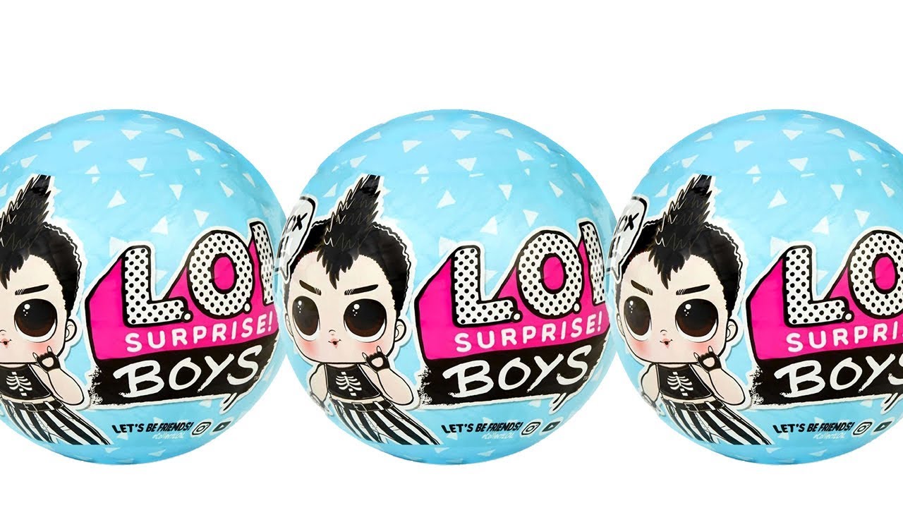 LOL Surprise Boys Series 1 Blind Box Unboxing Toy Review