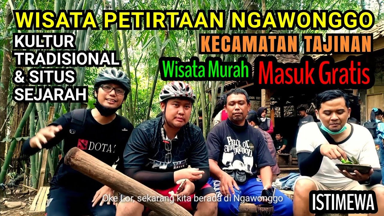 Wisata PETIRTAAN NGAWONGGO - Tempat Hits Gowes di Malang