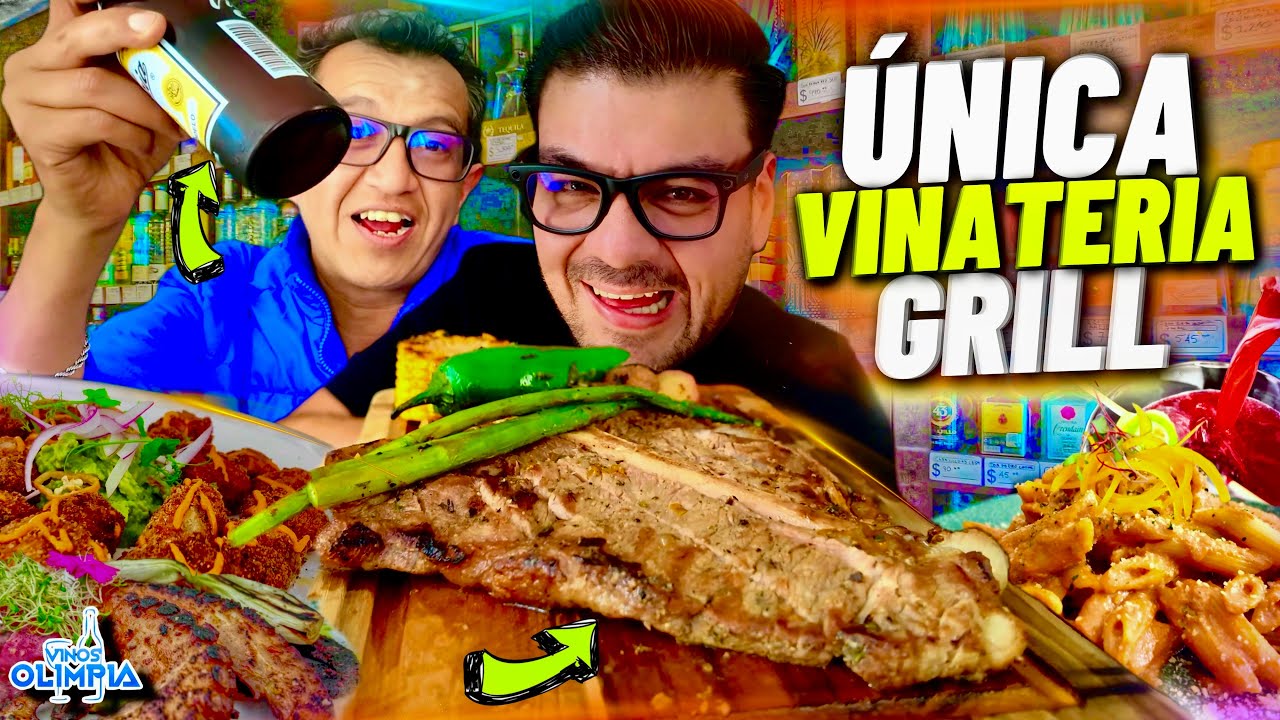 OLIMPIA la única VINATERÍA GRILL con CORTES FINOS y pomos al costo 🥩🍷 