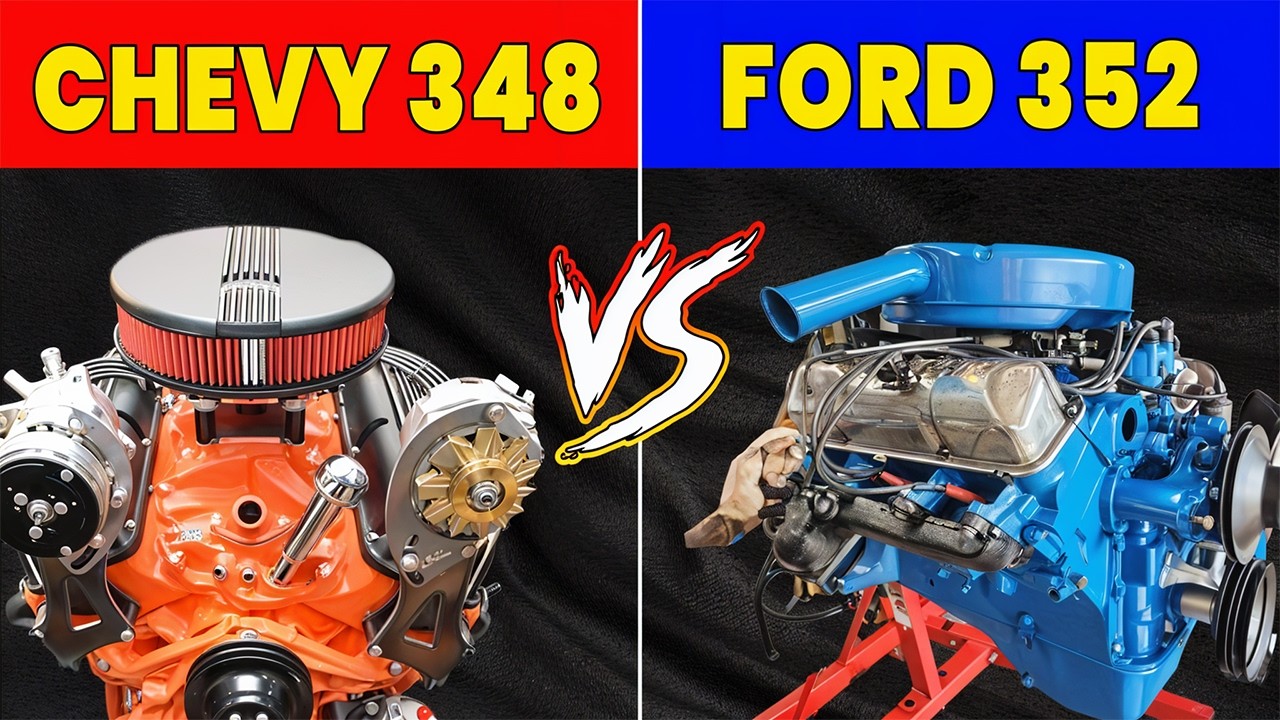 Chevy 348 против Ford 352 FE || Кто был настоящим королём улиц?