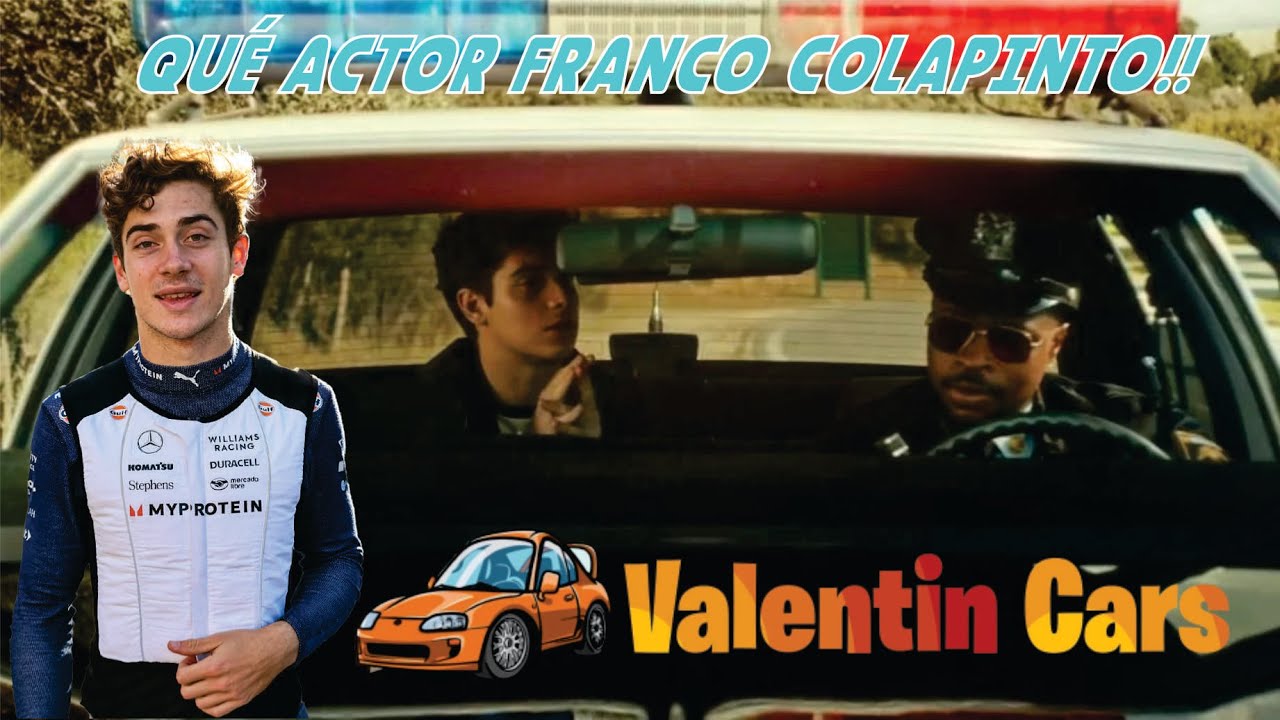 Qué Actorazo!!! Franco Colapinto, protagonista del nuevo anuncio de Scalpers #colapinto
