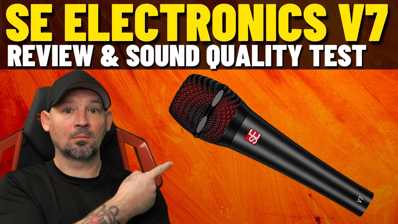 Тест звука SE Electronics SE V7 | Обзор и сравнение