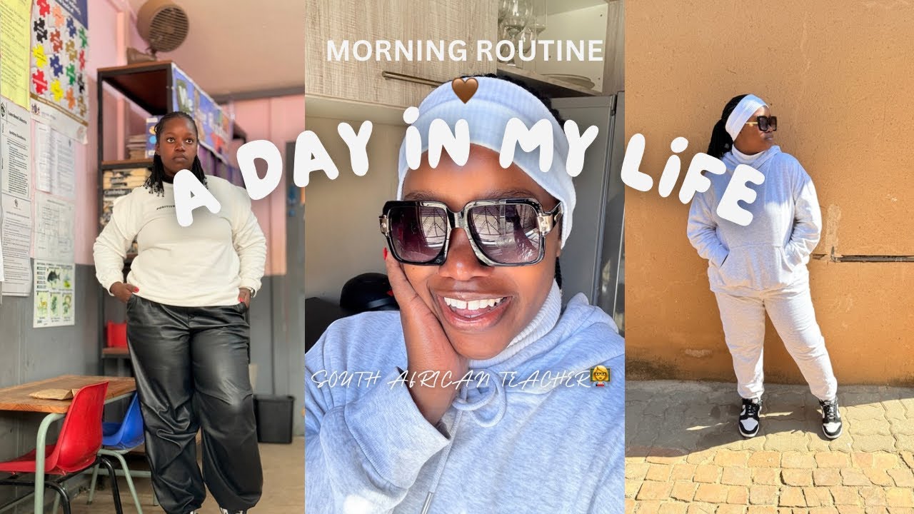 SPEND ONE FULL DAY WITH ME 🤎AS A SOUTH AFRICAN 🇿🇦 EDUCATOR 👩‍🏫DAILY VLOG🤎MORNING ROUTINE 🤎#dailyvlog