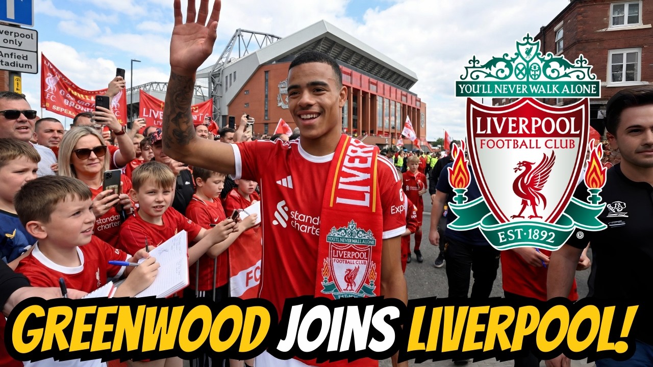 BOMBSHELL AT ANFIELD! GREENWOOD SIGNS SHOCK LIVERPOOL PRE-CONTRACT FOR FREE!