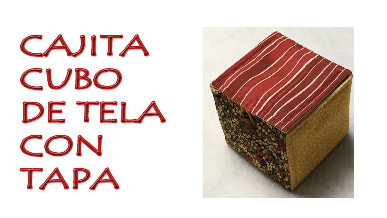 Cómo hacer una cajita con tapa