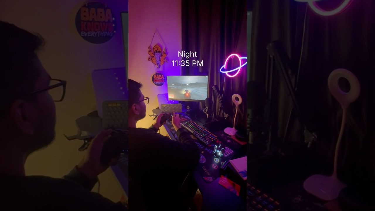Day in a life of a gamer