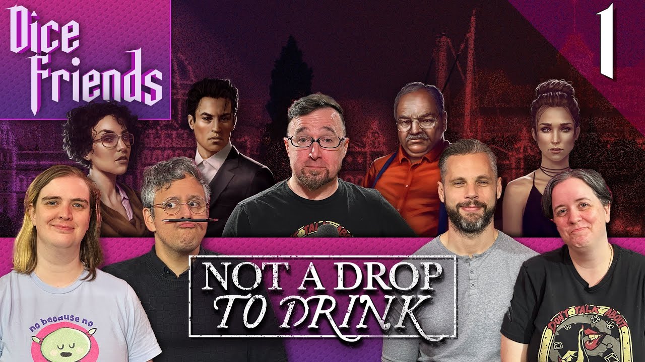 Not a Drop to Drink Series 3 Ep1 - Vancouver Island By Night || Dice Friends