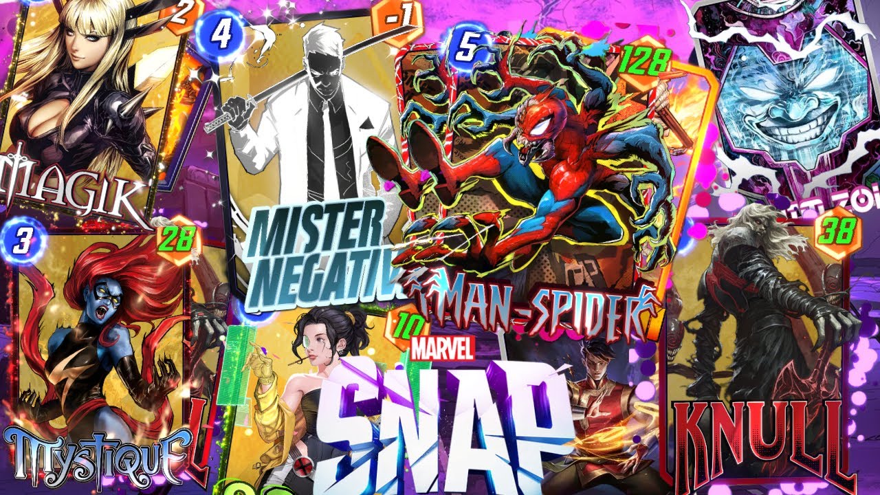 MARVEL SNAP: Negative Man Spider