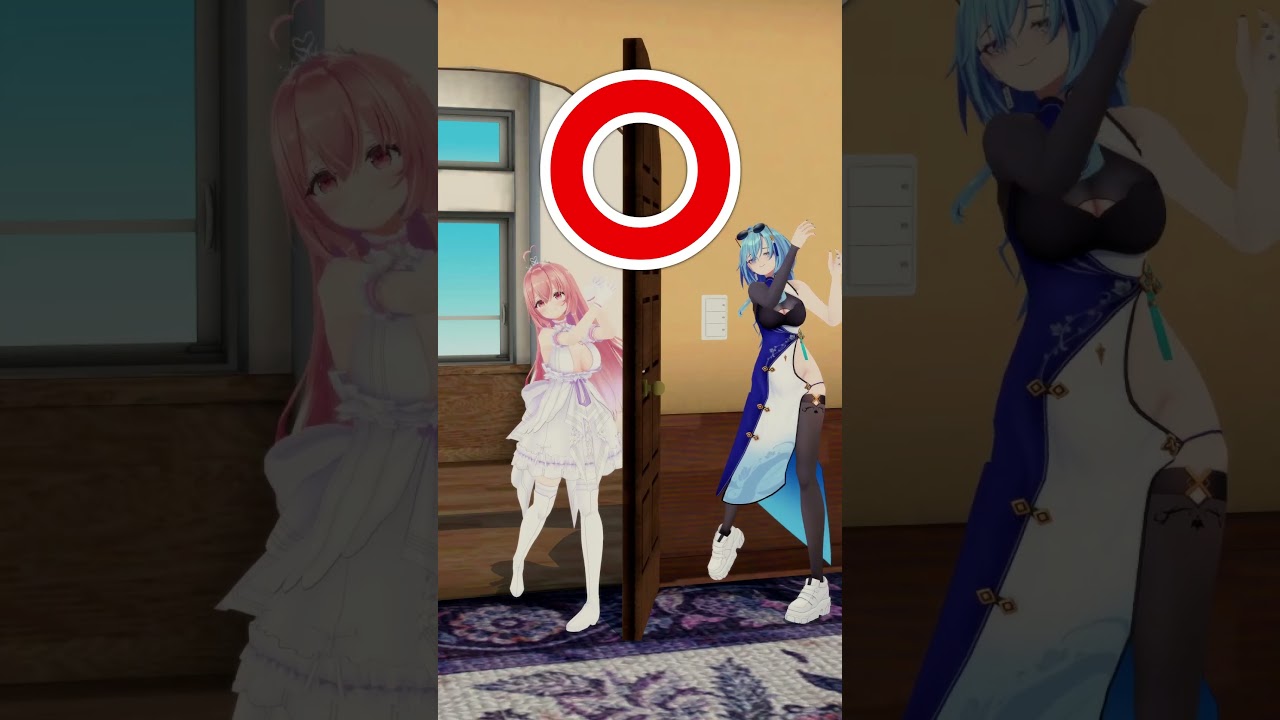 我部＆麗女「「一致しすぎじゃない？ｗｗｗ」」【ジェスチャーゲーム】 #あおぎり高校 #vtuber #funny #shorts