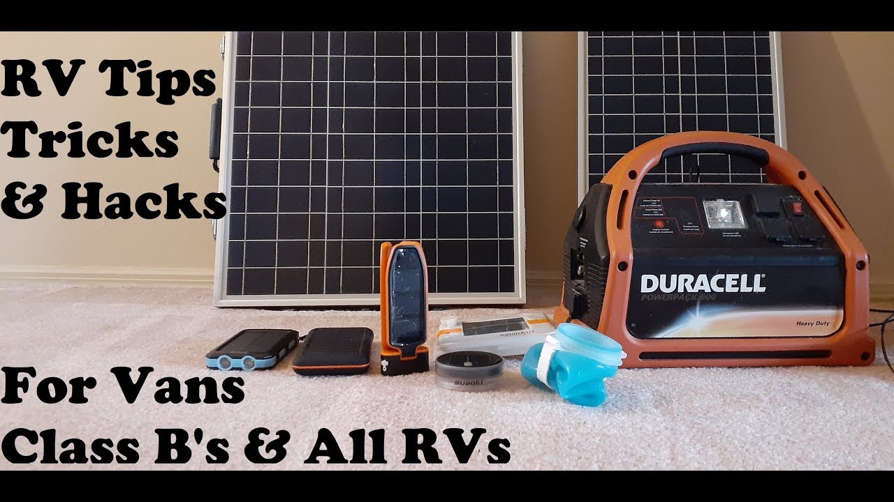 RV Stuff ~ Ideas, Tips & Hacks for Class B's ~ Vans, Really ANY RV