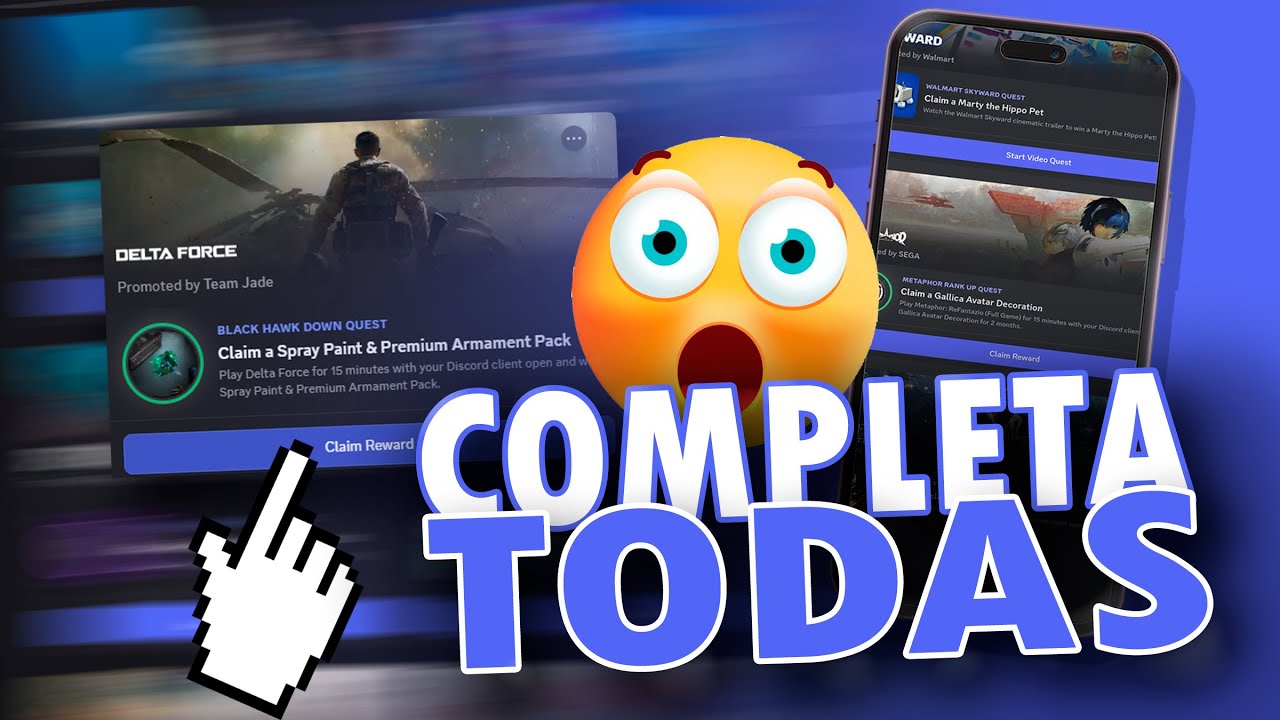 💥 ¡TRUCO SECRETO para COMPLETAR MISIONES DISCORD en CUALQUIER DISPOSITIVO!