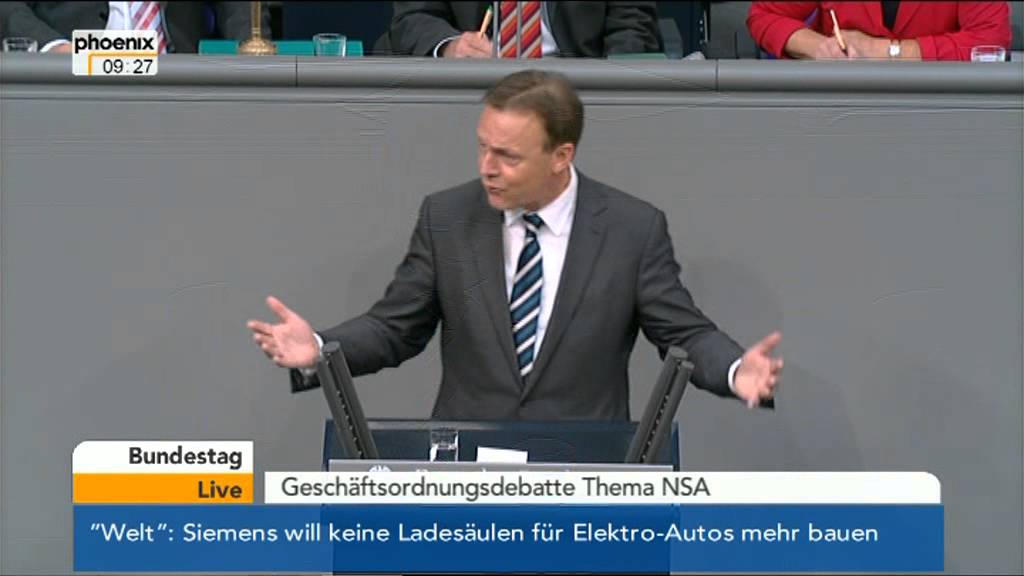 Sondersitzung des deutschen Bundestages: Thomas Oppermann (SPD) am 03.09.2013