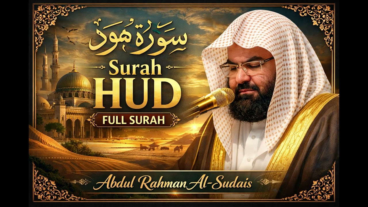 Surah Hud Full Surah | Abdul Rahman Al-Sudais | Beautiful Quran Recitation