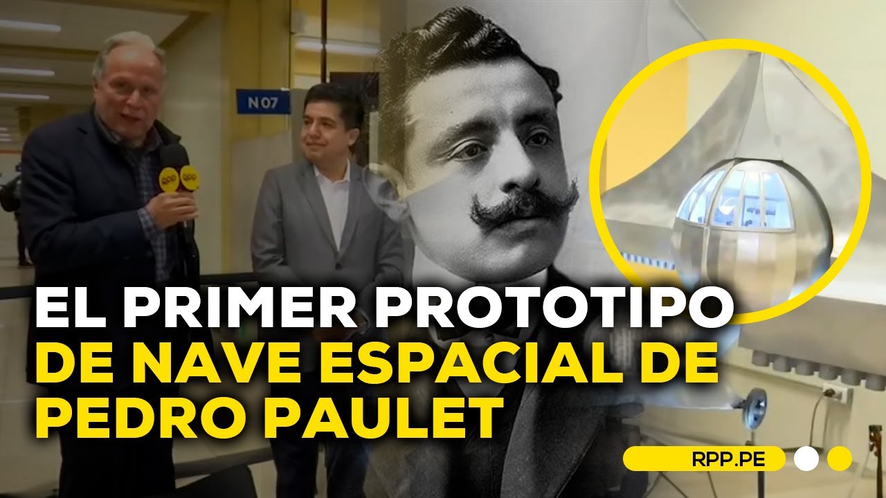 Nuestra Tierra: Conoce el prototipo de nave espacial hecho por Pedro Paulet en Arequipa