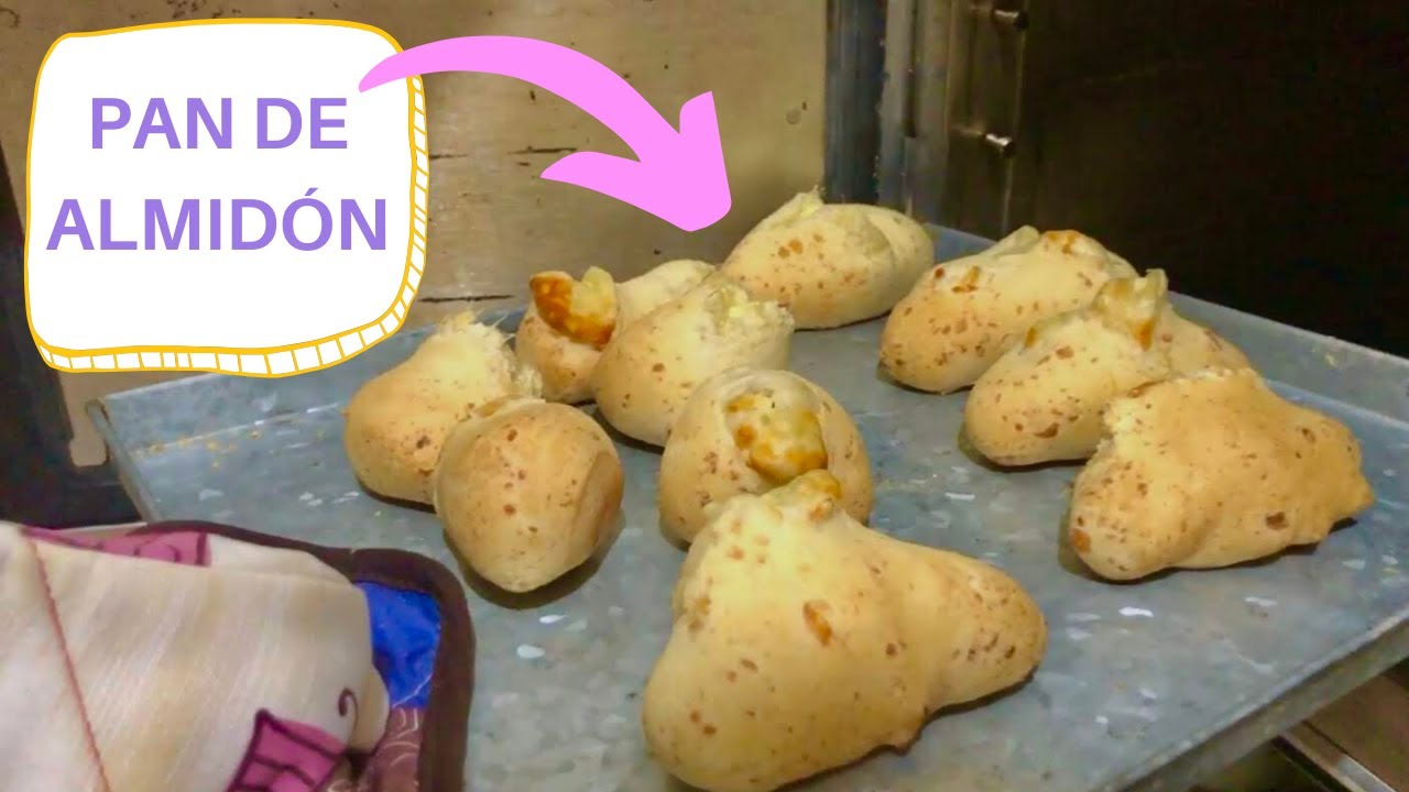 😋Cómo hacer PAN DE ALMIDÓN MANABITA O PAN DE YUCA Ecuatoriano