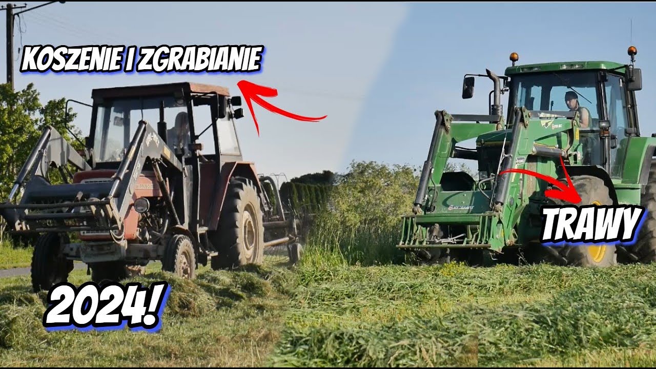 ✌🏾🚜Koszenie i zgrabianie trawy✌🏾🚜Gr.Cholewińscy ✌🏾🚜