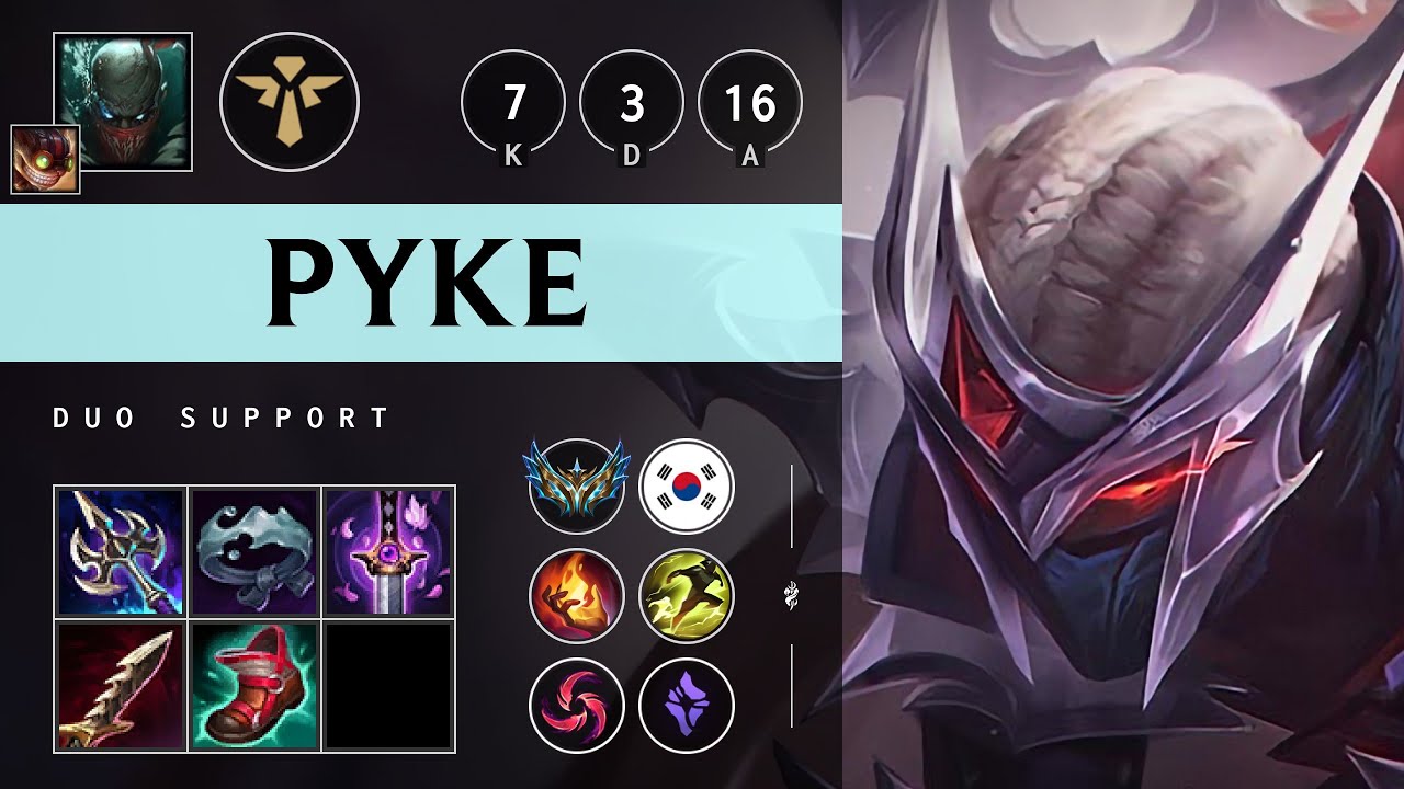 Pyke Support vs Alistar - KR Challenger Patch 25.19