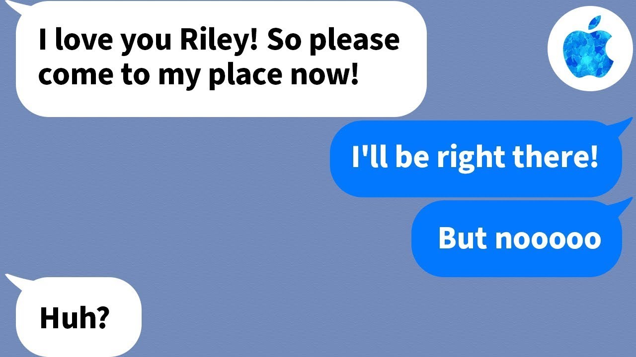 【Apple】This is what happens when you try to confess your love to someone as a joke...