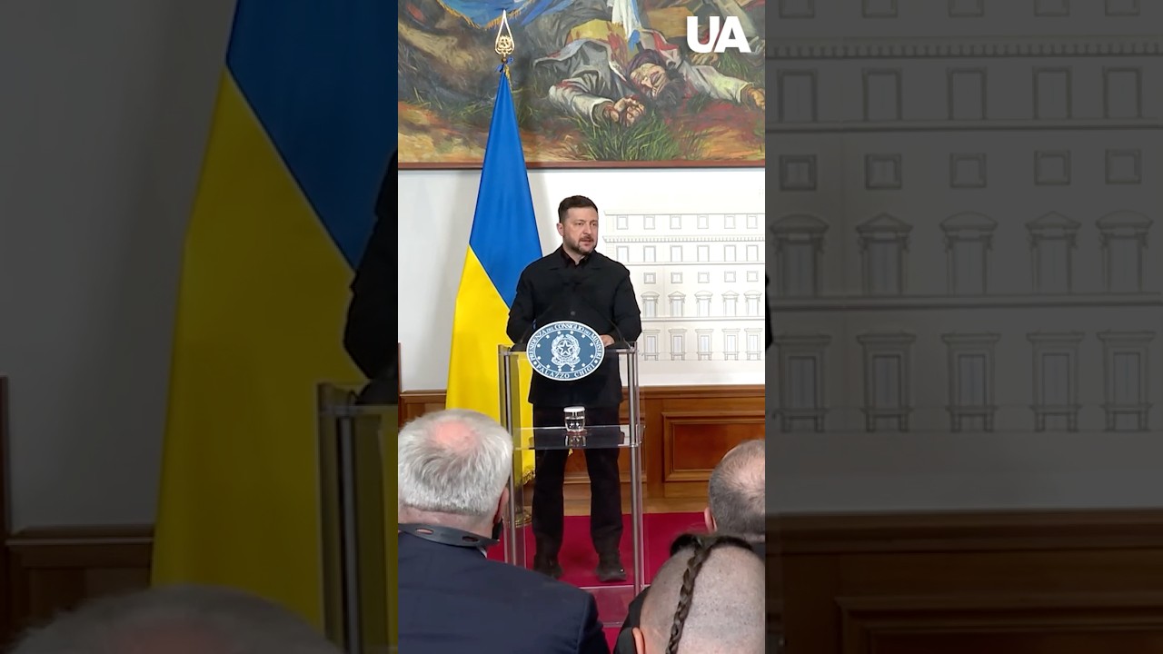 Zelenskyy: I am deeply grateful for all the help Italy is providing to Ukraine #shorts