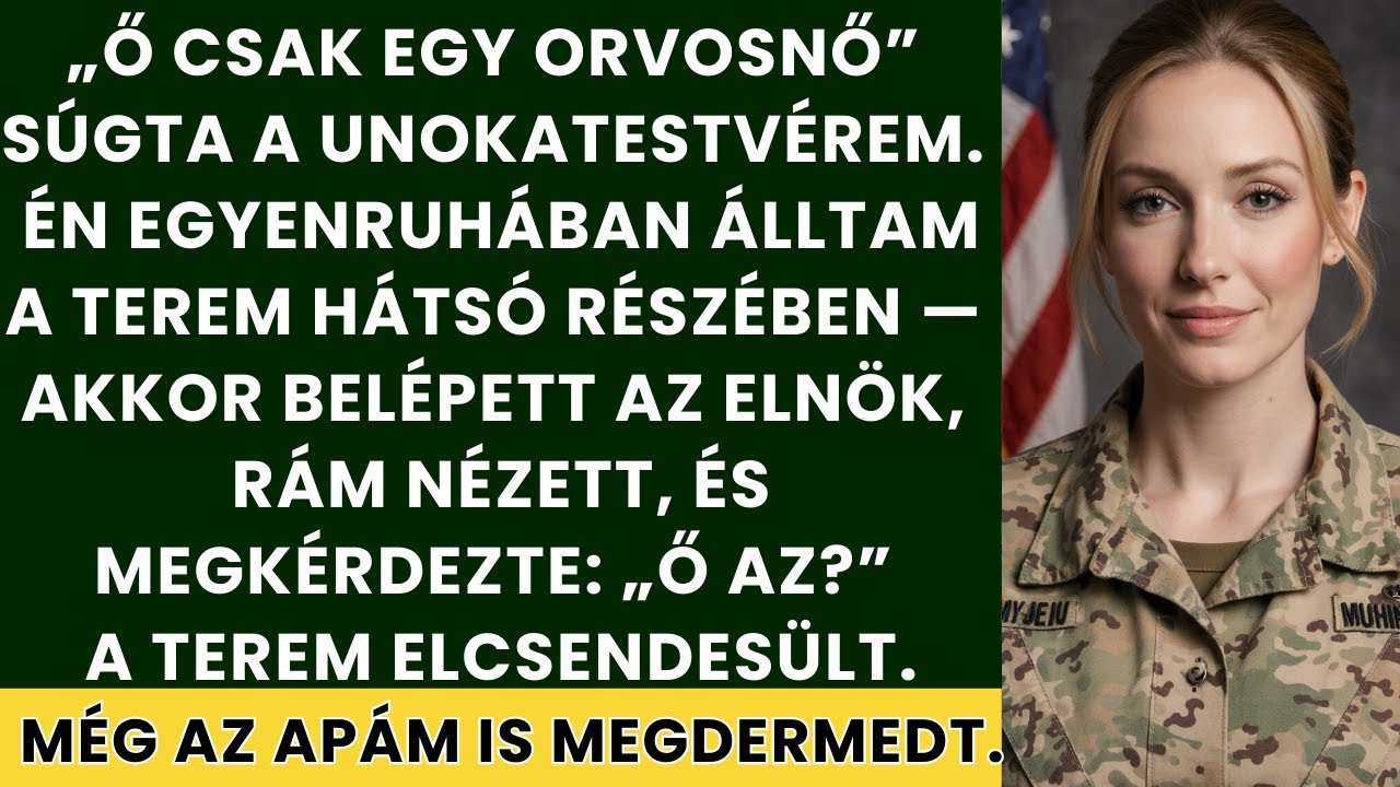 Azt mondták, csak egy mentős vagyok — Aztán az elnök név szerint kért tőlem