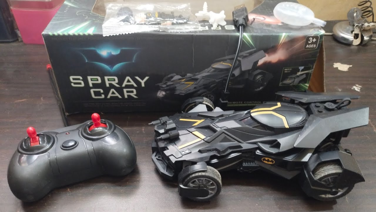 Batman RC car unboxing || remote control car review by Flipkart || black Batman car #video