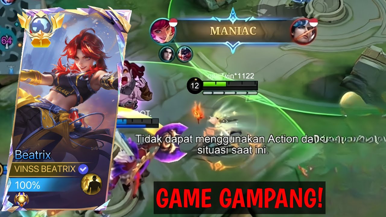 Cara Mudah Jadi Top Global Beatrix! Tips + Trick Dari Gw!