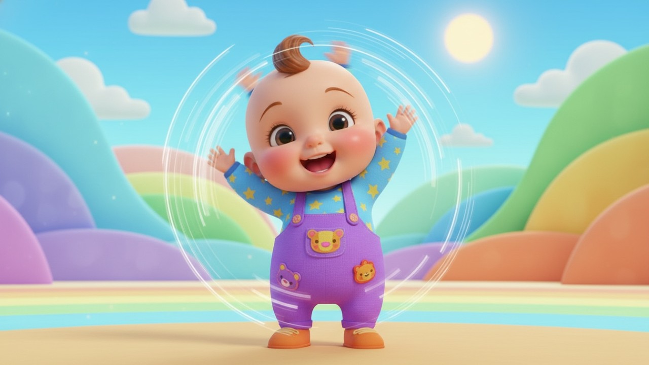 Cabeza, Hombros, Rodillas 👶👐 | Baby Song Español | Nursery Rhymes Español para Niños 🎵