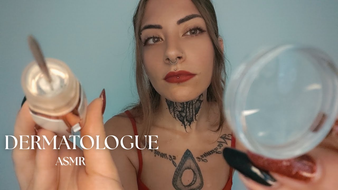 ASMR ROLEPLAY DERMATOLOGUE | JE TE RETIRE UN GRAIN DE BEAUTE