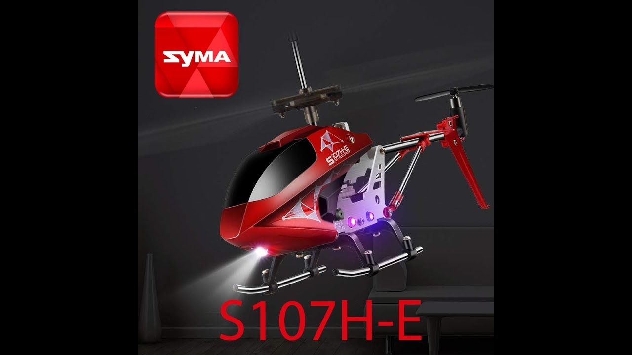 Produkttest SYMA S107H-E RC Helikopter
