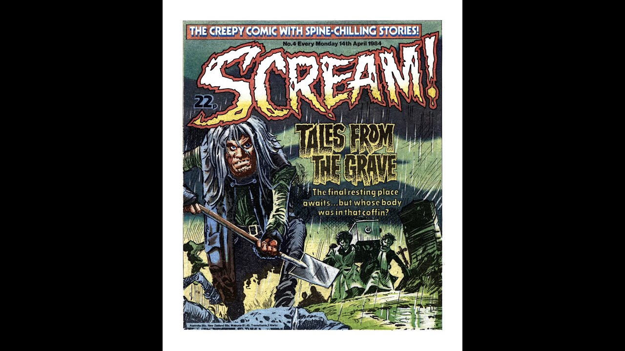 MY SCREAM COMIC BOOK COLLETION FULL RUN.
