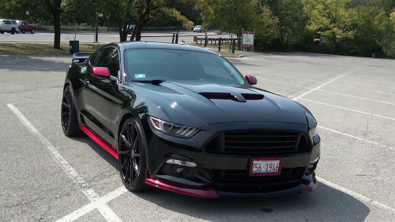 2016 Mustang with 22