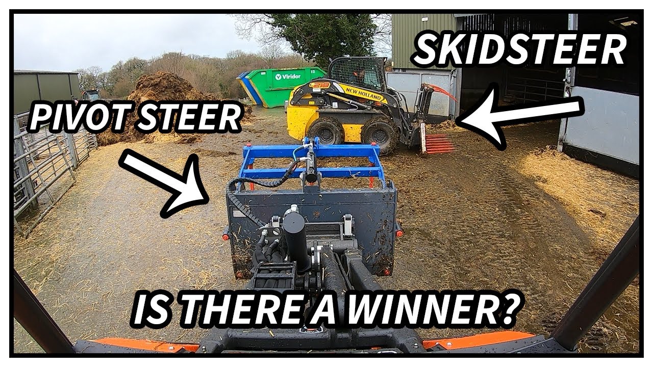 PIVOT STEER VS SKID STEER! IS THERE A WINNER?