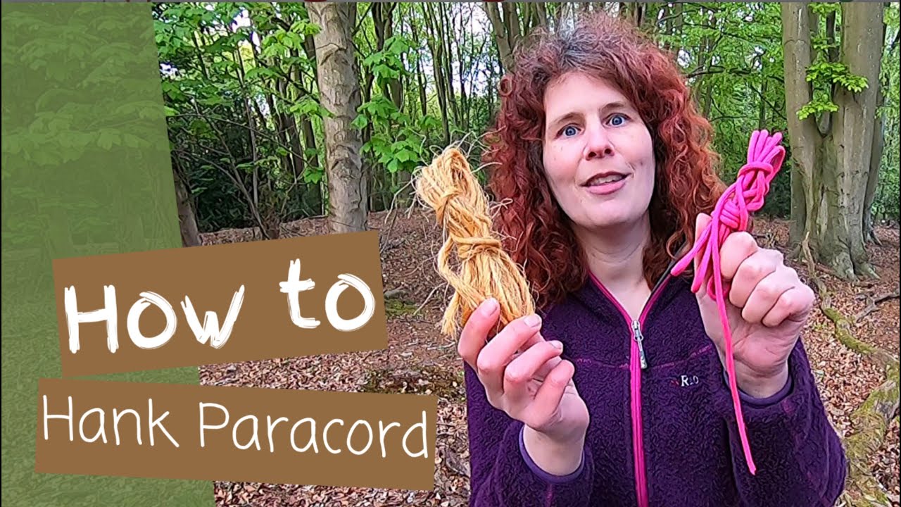 Hanking Paracord – Looking after your Forest School kit and equipment