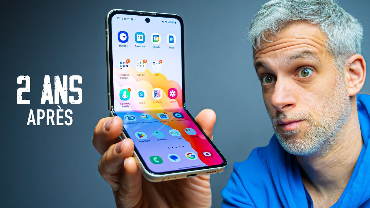 SAMSUNG GALAXY Z FLIP 3 - 2 Ans Après en USAGE INTENSIF !