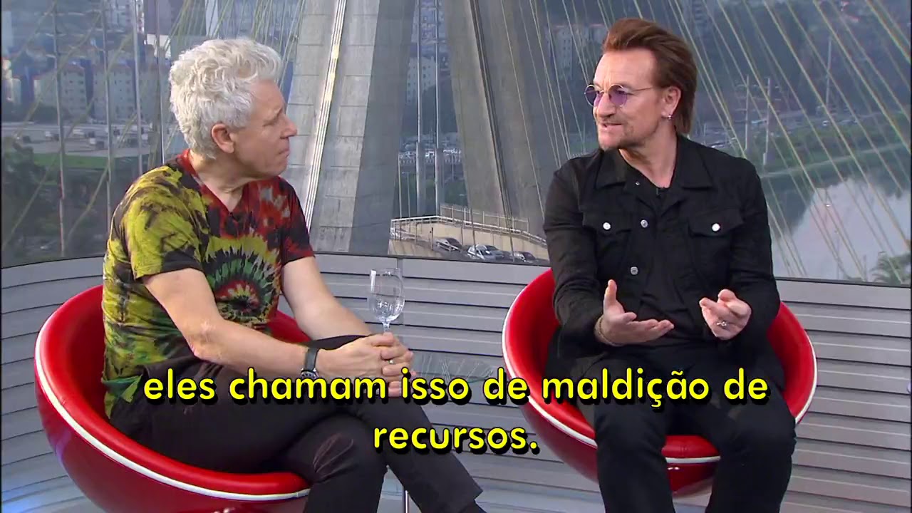 The U2 interview to Fantástico | U2 no Brasil