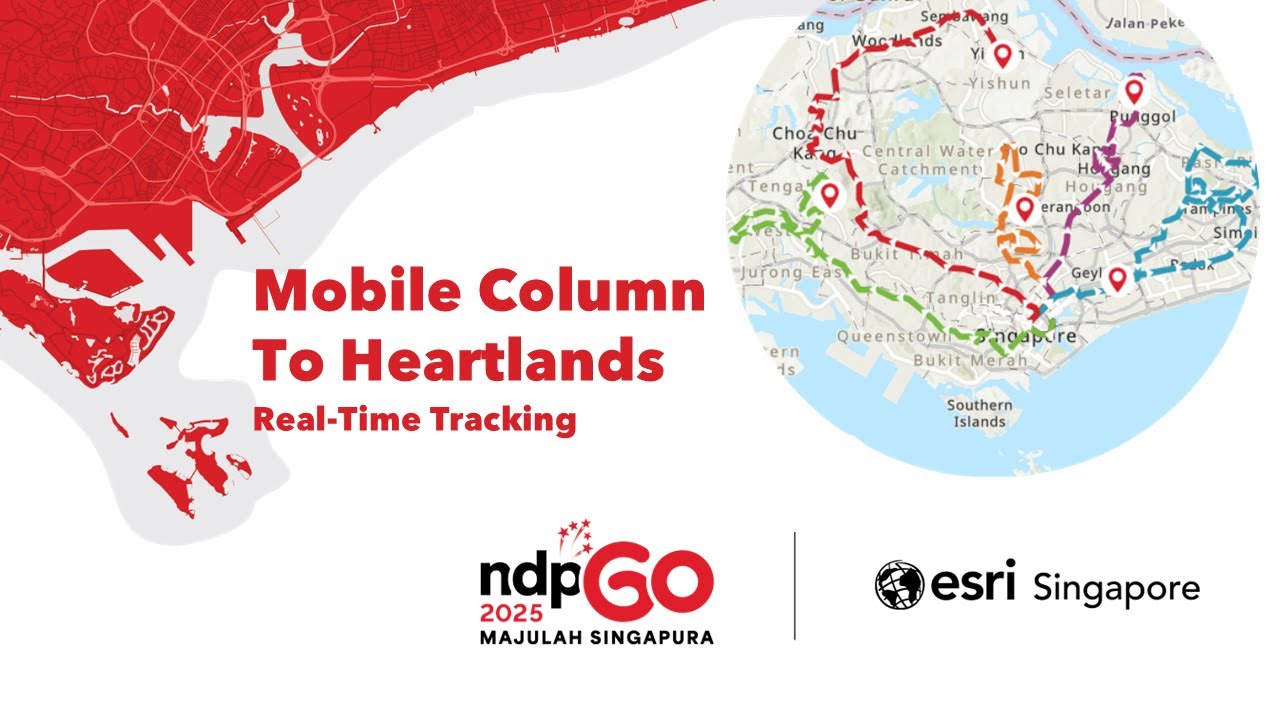 Real-Time Tracking of Mobile Column to Heartlands: South East Route (Geylang Serai)