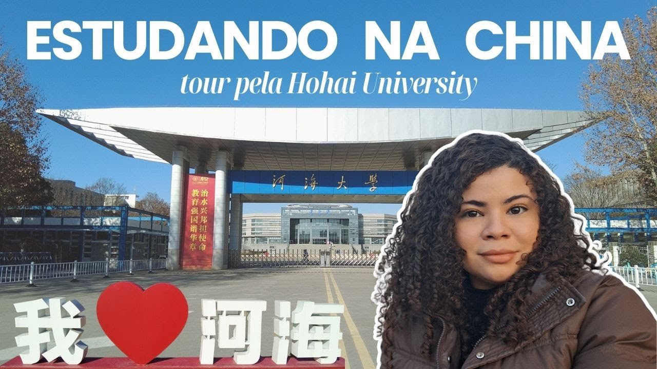 Como é uma UNIVERSIDADE na CHINA? | Tour pela Hohai University