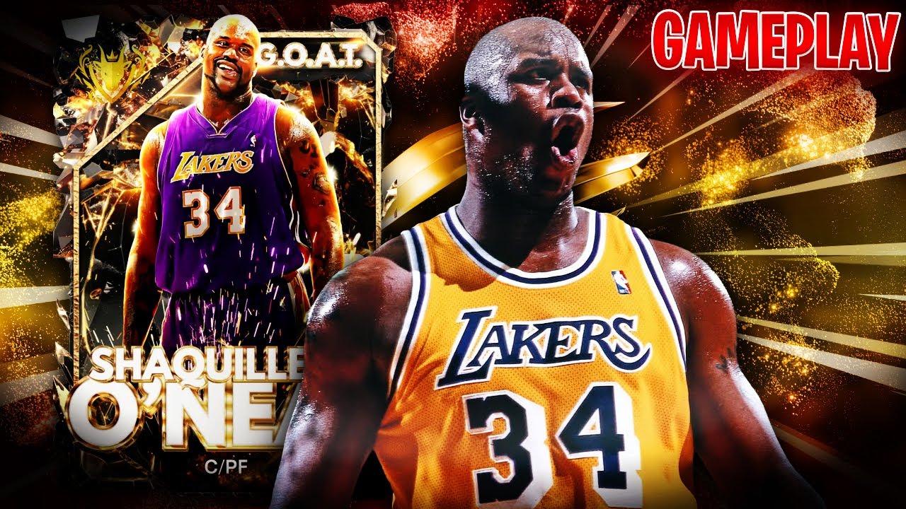 GOAT SHAQUILLE O'NEAL IS JUST ANOTHER INCREDIBLE GOAT BIG MAN IN NBA 2K25 MyTEAM!!